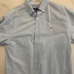 Classic Mens Blue Vineyard Vines button down-Large